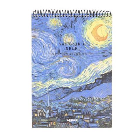 Kołoszkicownik Lenwa B5/40/100g V. van Gogh Noc nad Rodanem